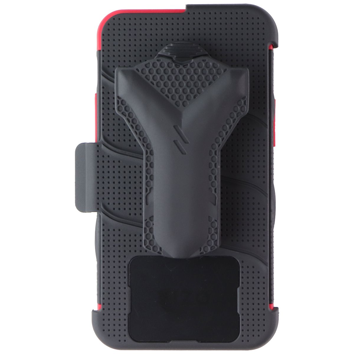 ZIZO Bolt Series Case / Holster / Glass for Apple iPhone 12 Mini - Black/Red Cell Phone - Cases, Covers & Skins Zizo - Simple Cell Bulk Wholesale Pricing - USA Seller
