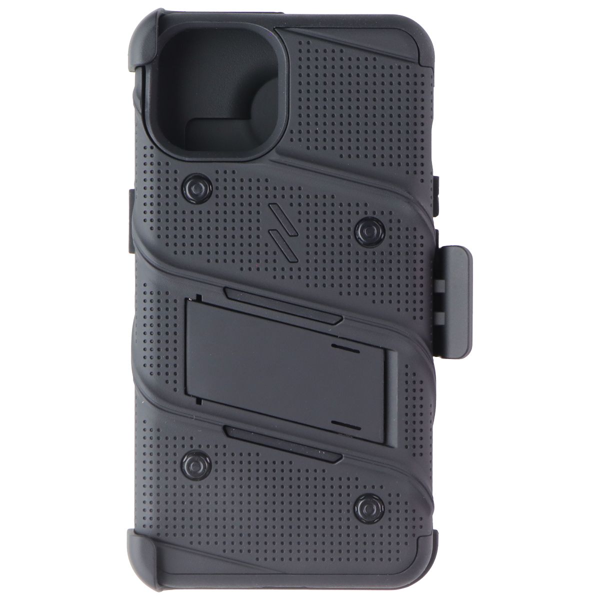 ZIZO Bolt Bundle with Case/Holster/Tempered Glass for Apple iPhone 13 - Black Cell Phone - Cases, Covers & Skins Zizo - Simple Cell Bulk Wholesale Pricing - USA Seller