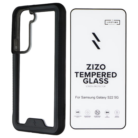 ZIZO ION Series Case and Screen Protector for Samsung Galaxy S22 (5G) - Black Cell Phone - Cases, Covers & Skins Zizo - Simple Cell Bulk Wholesale Pricing - USA Seller