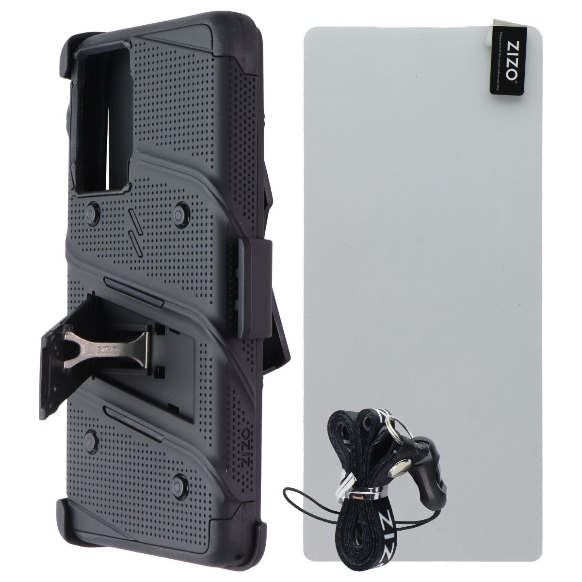 Zizo Bolt Series Bundle Case/Screen for Motorola Moto G Stylus 5G (2024) - Black Cell Phone - Cases, Covers & Skins Zizo - Simple Cell Bulk Wholesale Pricing - USA Seller