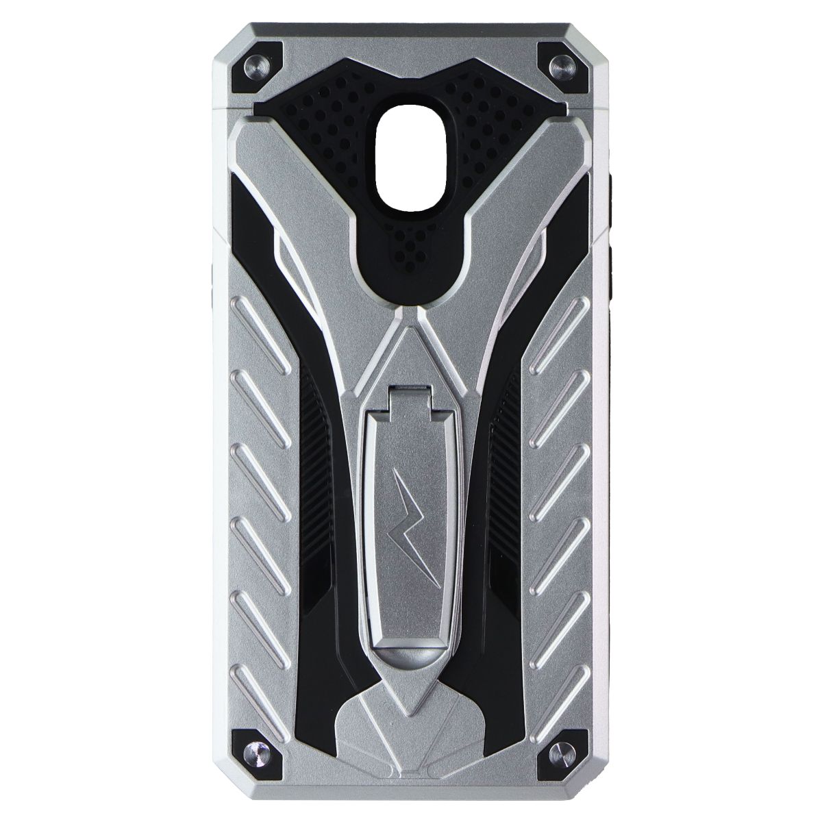 Zizo Static Series Case for Samsung Galaxy Prime 3 / J3 2018 - Silver / Black