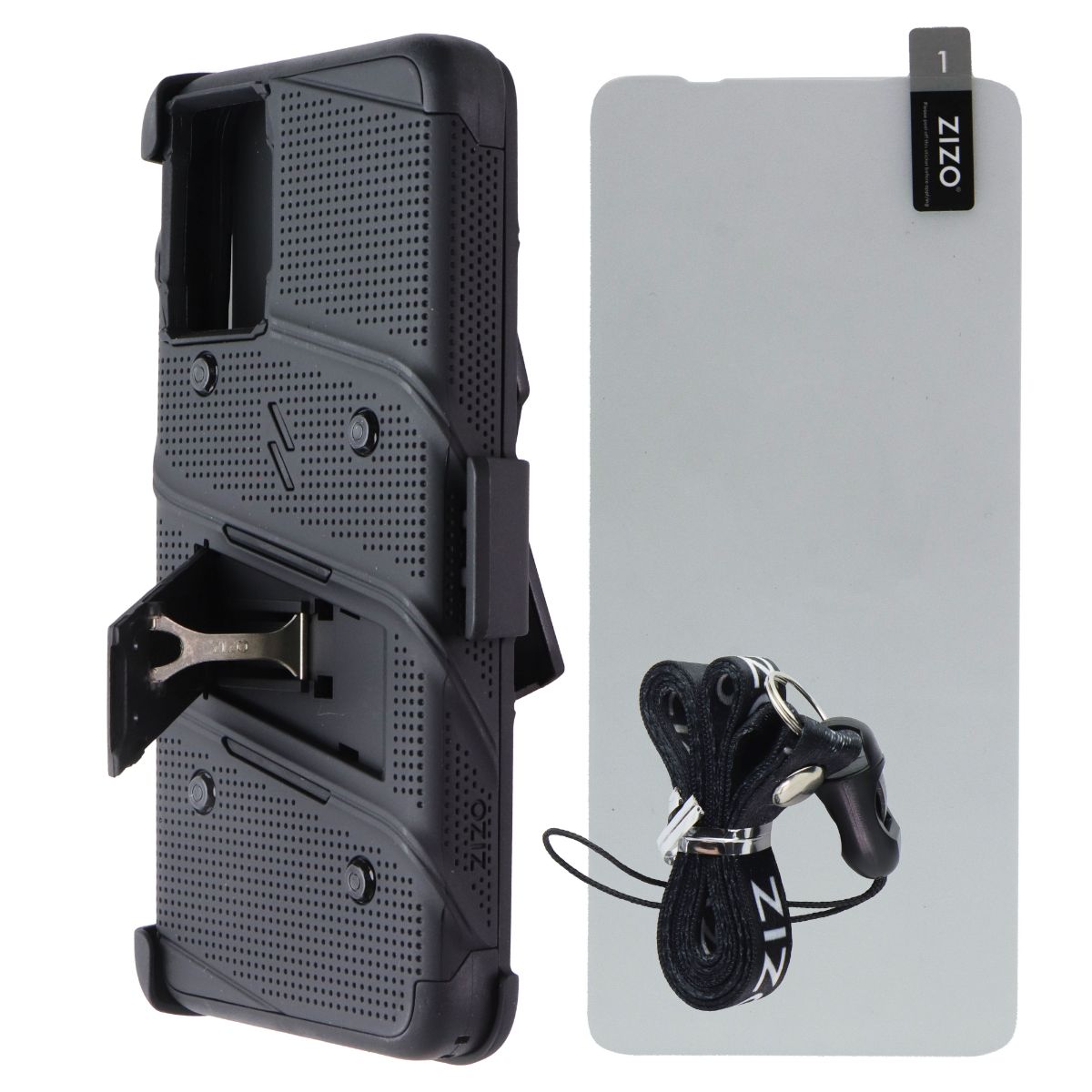 Zizo Bolt Series Case and Holster for Motorola Moto G Power 5G (2024) - Black Cell Phone - Cases, Covers & Skins Zizo - Simple Cell Bulk Wholesale Pricing - USA Seller