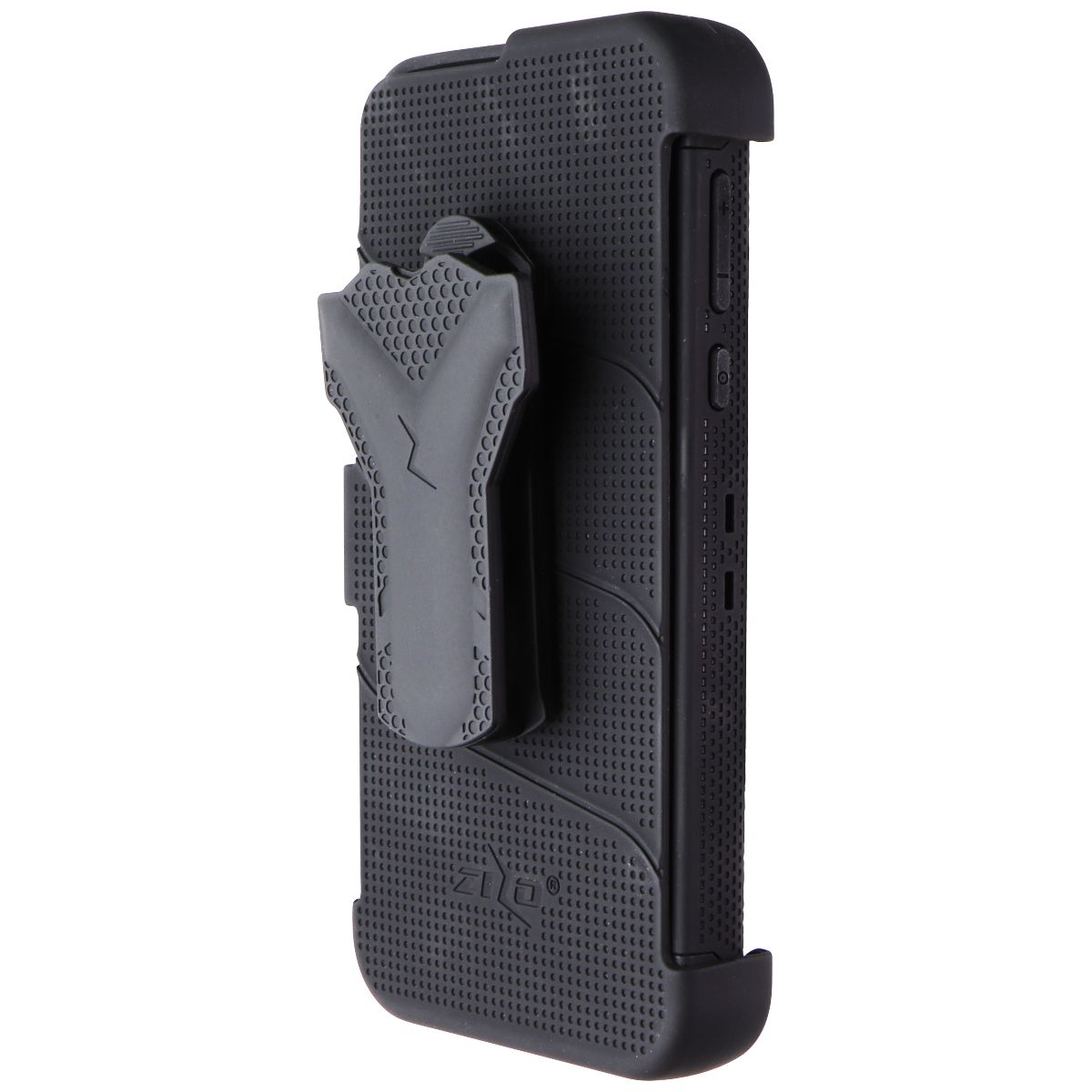Zizo Bolt Series Case & Holster with Tempered Glass for Moto G7 Power - Black Cell Phone - Cases, Covers & Skins Zizo - Simple Cell Bulk Wholesale Pricing - USA Seller