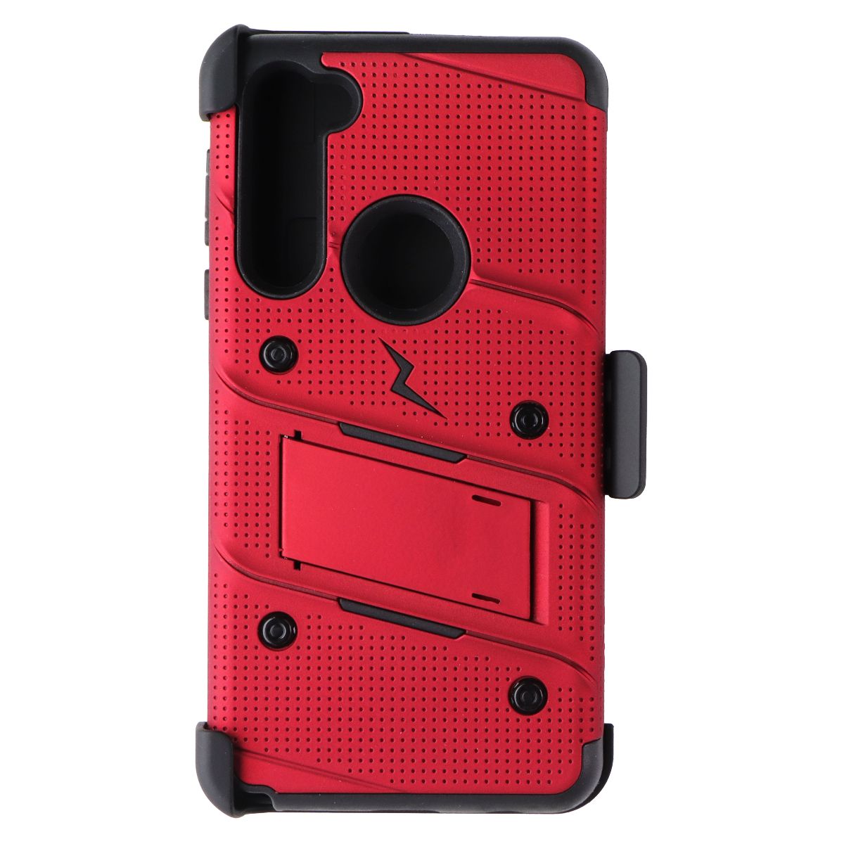ZIZO Bolt Series Case / Screen / Holster for Motorola Moto G Stylus (2020) - Red Cell Phone - Cases, Covers & Skins Zizo - Simple Cell Bulk Wholesale Pricing - USA Seller