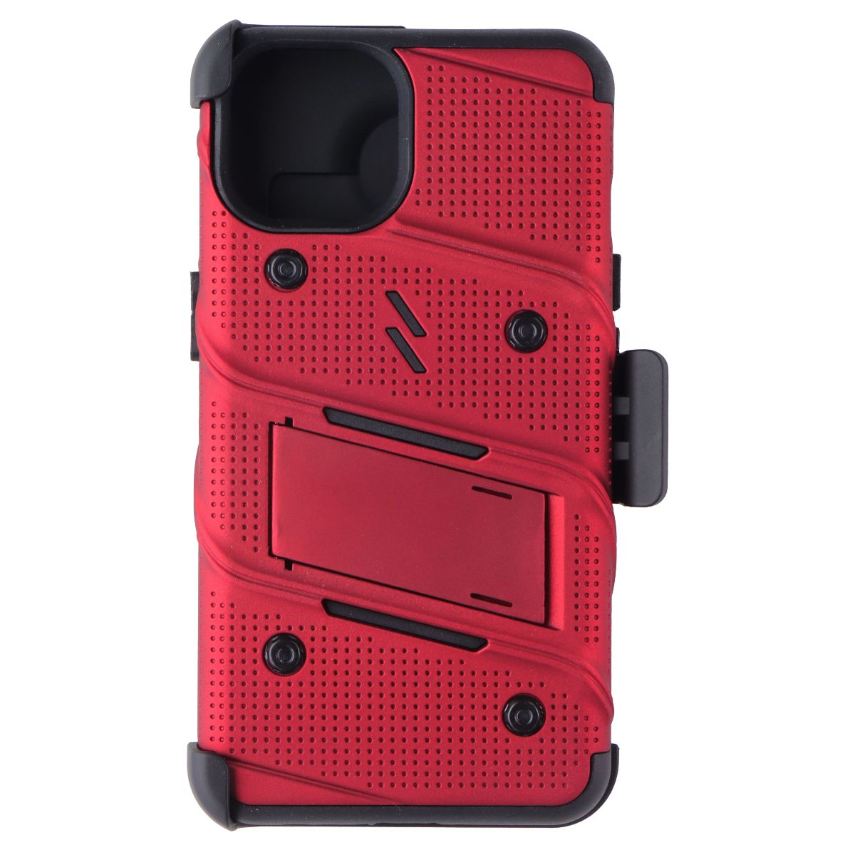 ZIZO Bolt Bundle (Case + Screen + Holster) for Apple iPhone 13 Pro Max - Red Cell Phone - Cases, Covers & Skins Zizo - Simple Cell Bulk Wholesale Pricing - USA Seller