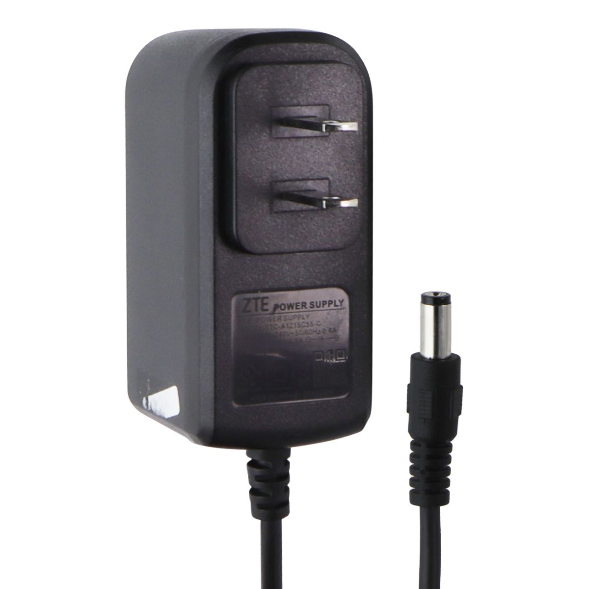 ZTE (12V/1.5A) I.T.E. Power Supply Wall Adapter - Black (STC-A1215C55-C) Multipurpose Batteries & Power - Multipurpose AC to DC Adapters ZTE - Simple Cell Bulk Wholesale Pricing - USA Seller