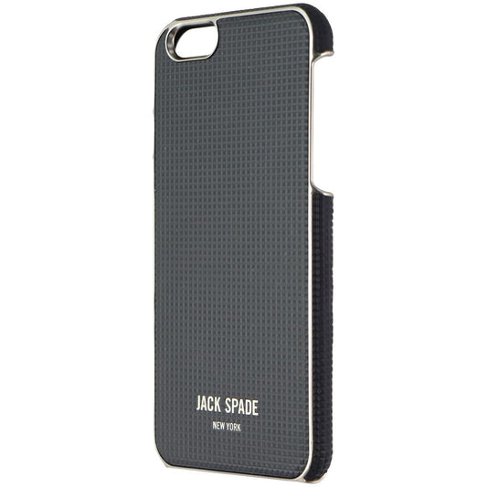 Jack Spade Wrap Series Hard Case for Apple iPhone 6s / 6 - Black/Silver Cell Phone - Cases, Covers & Skins Jack Spade    - Simple Cell Bulk Wholesale Pricing - USA Seller