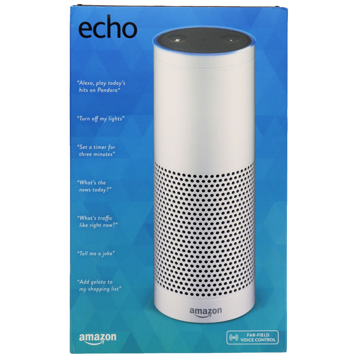Amazon Echo (1st Generation) Voice-Enabled Home Smart Speaker with Alexa - White Home Improvement - Other Home Improvement Amazon - Simple Cell Bulk Wholesale Pricing - USA Seller