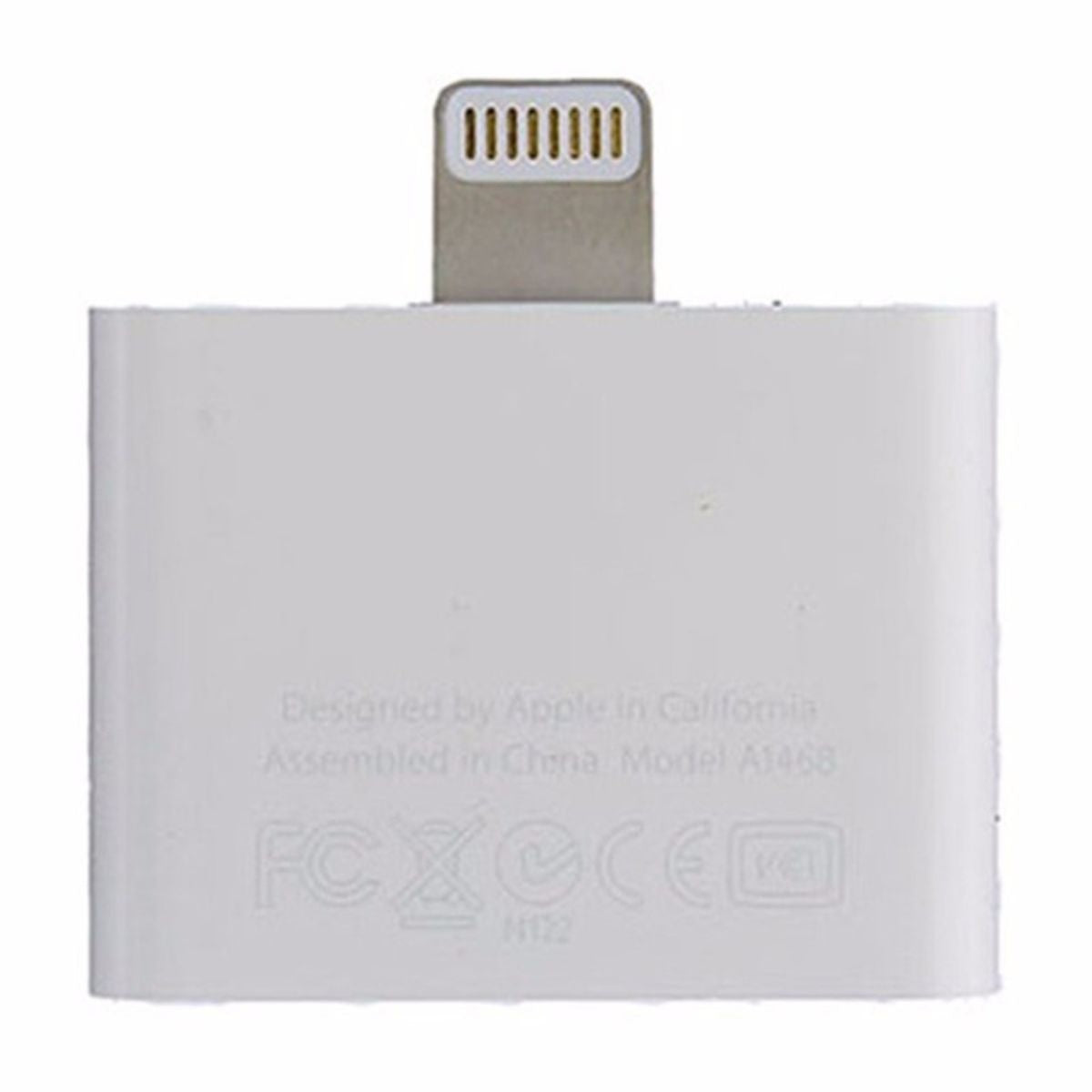 Apple Lightning 8-Pin to 30-Pin Adapter - White (MD823ZM/A) Cell Phone - Cables & Adapters Apple - Simple Cell Bulk Wholesale Pricing - USA Seller
