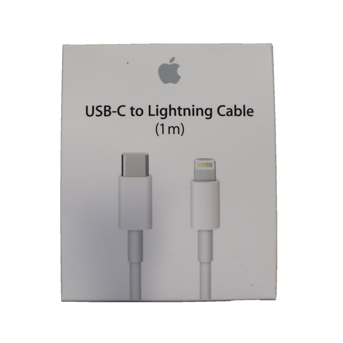 Apple ( MK0X2AM/A ) 3.3Ft Charge and Sync Cable for iPhones - White Cell Phone - Cables & Adapters Apple - Simple Cell Bulk Wholesale Pricing - USA Seller