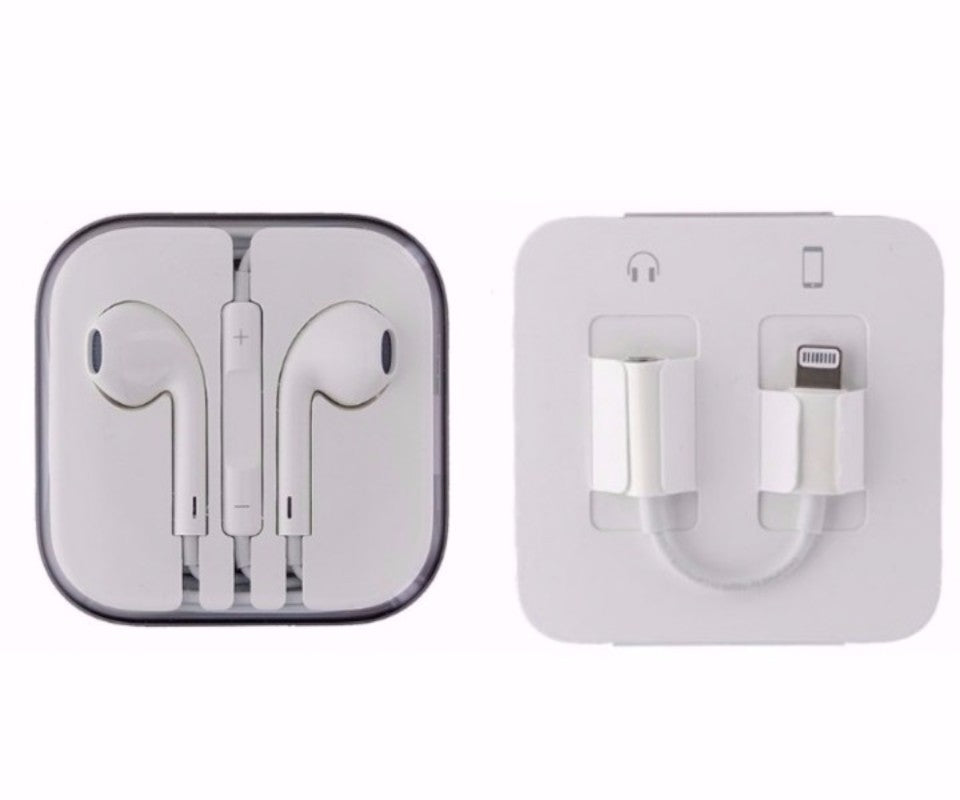 Apple A1749 3.5mm MMX62AM/A & Apple Earpod Headset for Apple iPhones Cell Phone - Headsets Apple - Simple Cell Bulk Wholesale Pricing - USA Seller
