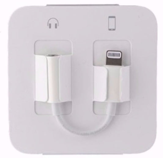 Apple Lightning 8-Pin to 3.5mm Female Headphone Jack for iPhone/iPad (MMX62AM/A) Cell Phone - Cables & Adapters Apple    - Simple Cell Bulk Wholesale Pricing - USA Seller