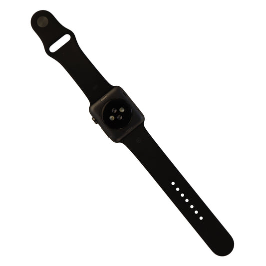 Apple Watch Sport (A1554) with Black Band Space Gray 42mm Aluminum Smartwatch Smart Watches Apple - Simple Cell Bulk Wholesale Pricing - USA Seller