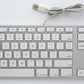 Apple Wired USB Keyboard (MB110LL/A) for Mac OS - Silver/White (A1243) Keyboards/Mice - Keyboards & Keypads Apple - Simple Cell Bulk Wholesale Pricing - USA Seller