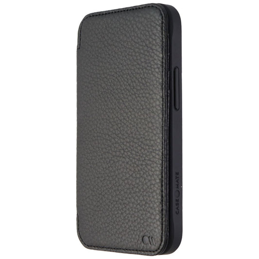 Case-Mate Leather Tough Wallet Folio for MagSafe for iPhone 13 Pro - Black Cell Phone - Cases, Covers & Skins Case-Mate - Simple Cell Bulk Wholesale Pricing - USA Seller