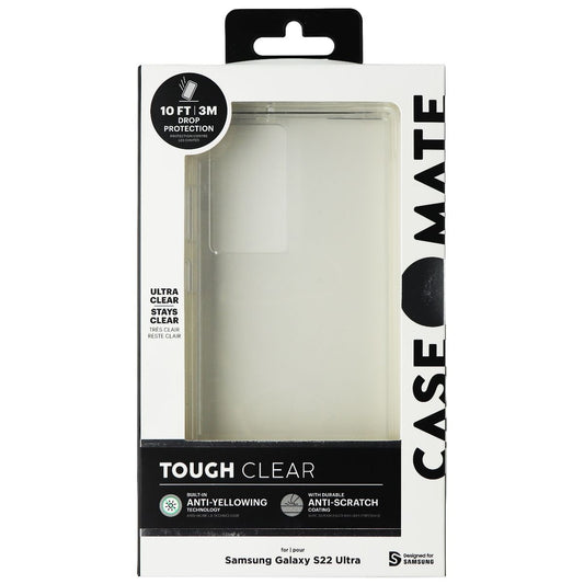 Case-Mate Tough Series Case for Samsung Galaxy S22 Ultra 6.8 Inch - Tough Clear