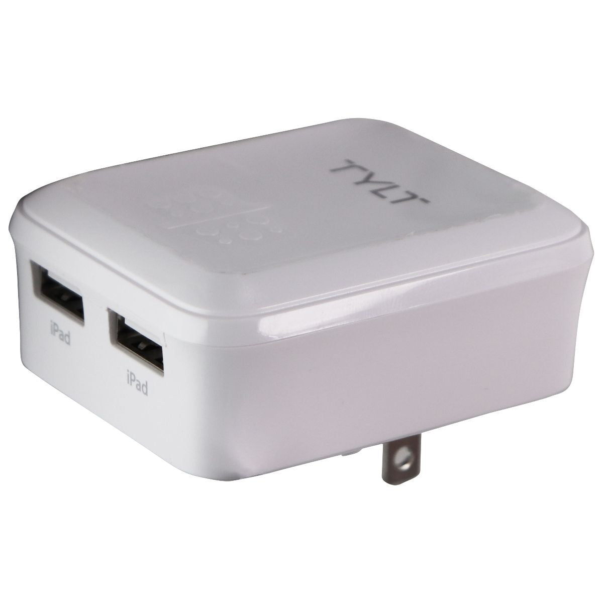 TYLT Dual USB Wall Power Charging Adapter Designed for Apple iPads - White iPad/Tablet Accessories - Chargers & Sync Cables TYLT - Simple Cell Bulk Wholesale Pricing - USA Seller