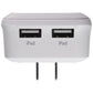 TYLT Dual USB Wall Power Charging Adapter Designed for Apple iPads - White iPad/Tablet Accessories - Chargers & Sync Cables TYLT - Simple Cell Bulk Wholesale Pricing - USA Seller