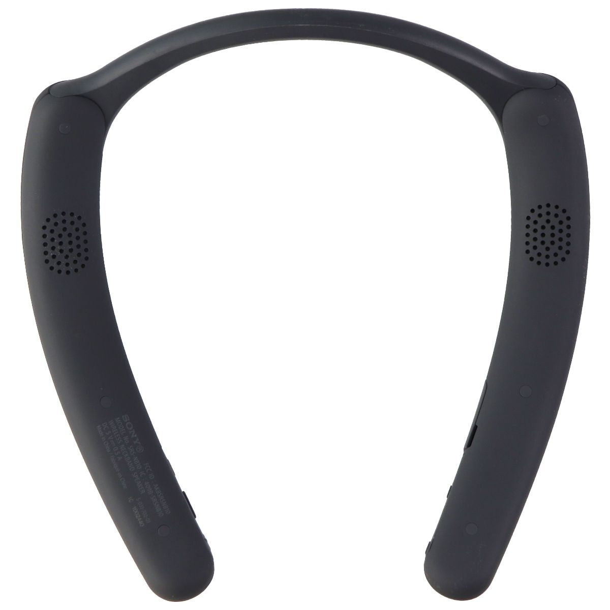 Sony SRS-NB10 Wireless Neckband Bluetooth Speaker - Charcoal Gray Portable Audio - Headphones Sony - Simple Cell Bulk Wholesale Pricing - USA Seller
