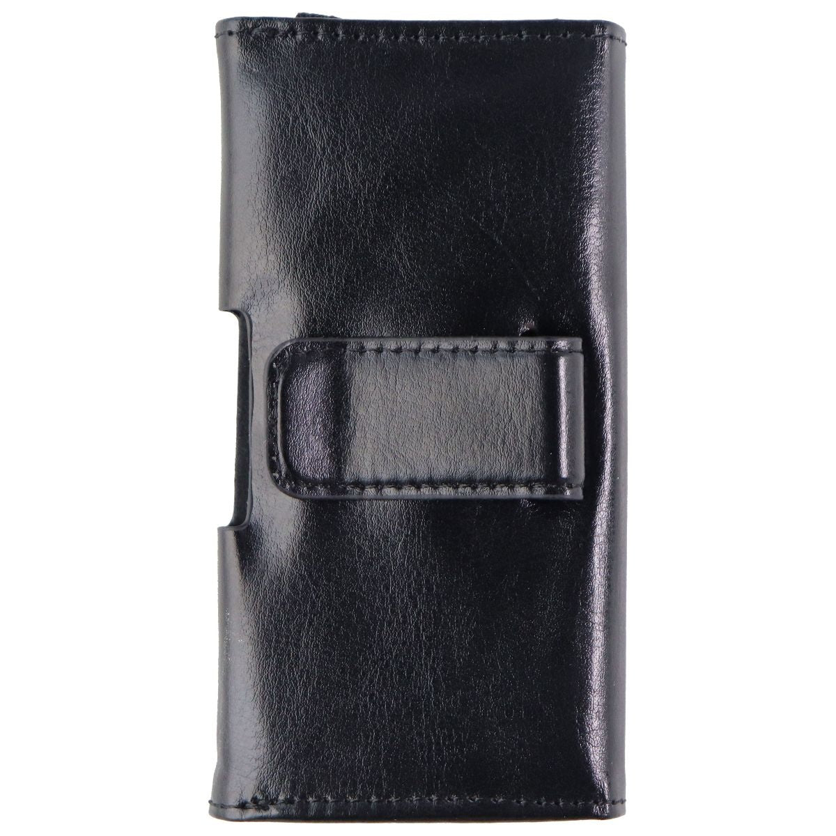 Ventev Leather Carry Pouch for 5-inch Small Size Smartphones & Devices - Black Cell Phone - Cases, Covers & Skins Ventev - Simple Cell Bulk Wholesale Pricing - USA Seller
