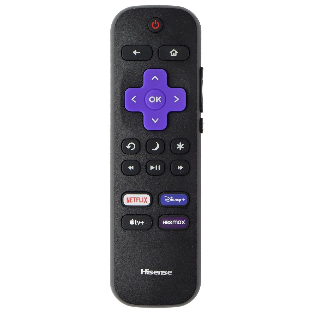 Hisense OEM Remote Control (RC-ALIR) with Netflix/Disney+/AppleTV/HBOMax Keys TV, Video & Audio Accessories - Remote Controls Hisense    - Simple Cell Bulk Wholesale Pricing - USA Seller