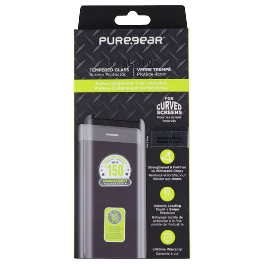 PureGear Steel 360 Tempered Glass for Samsung Galaxy Note20 Ultra 5G - Clear Cell Phone - Screen Protectors PureGear - Simple Cell Bulk Wholesale Pricing - USA Seller