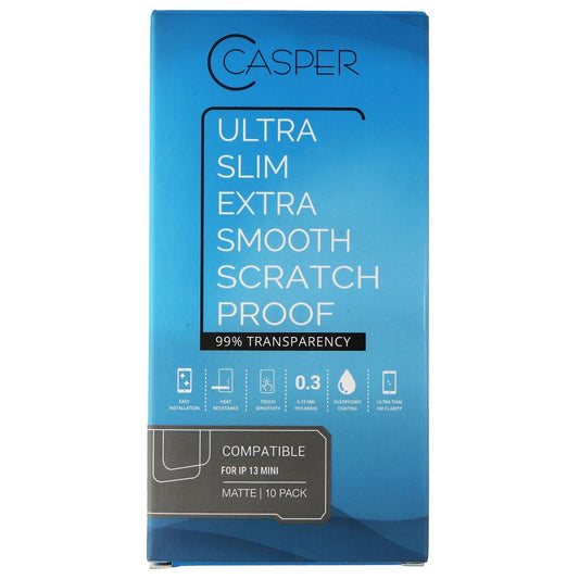 Casper Matte Ultra Slim Glass Screen Protector for Apple iPhone 13 - 10 Pack Cell Phone - Screen Protectors Casper    - Simple Cell Bulk Wholesale Pricing - USA Seller