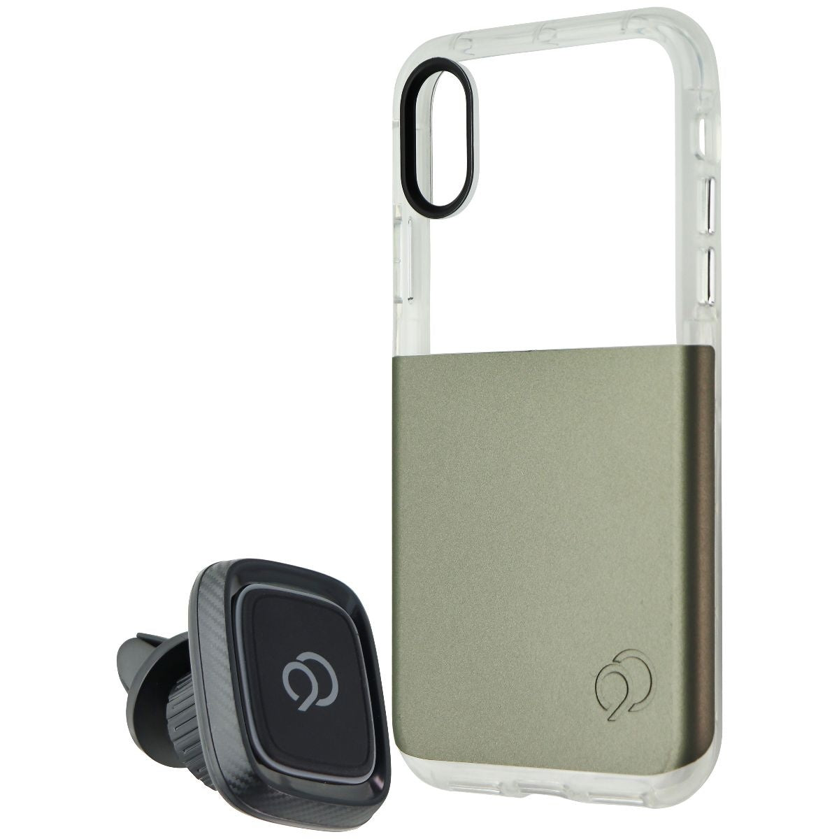 Nimbus9 Ghost 2 Series Case & Mount Kit for iPhone XS & iPhone X - Olive Gray Cell Phone - Cases, Covers & Skins Nimbus9 - Simple Cell Bulk Wholesale Pricing - USA Seller