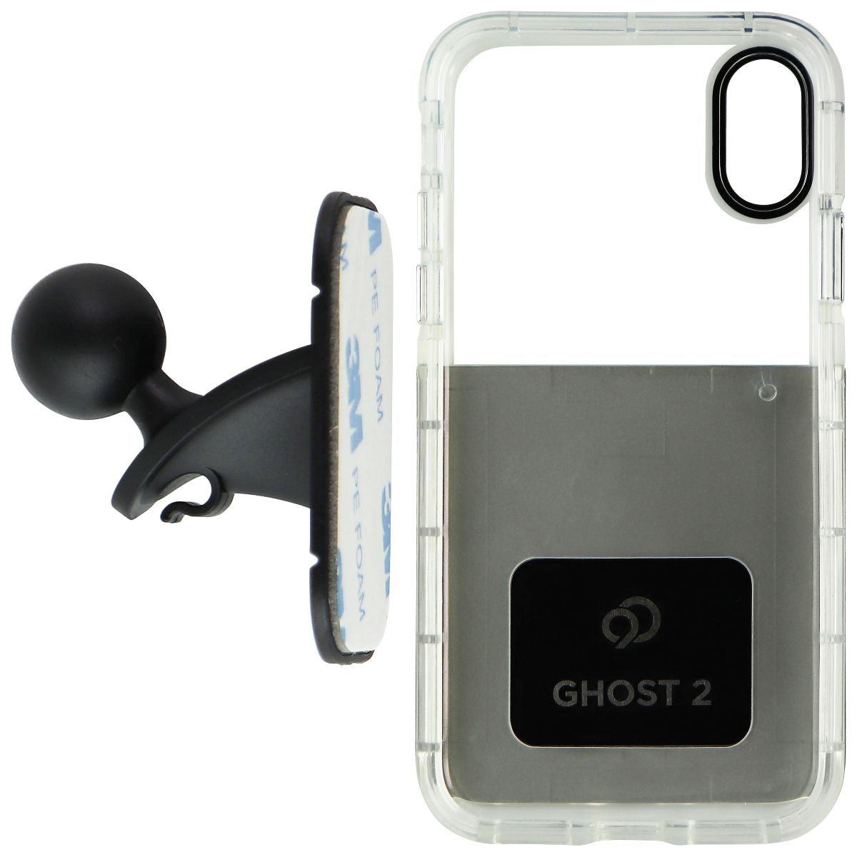 Nimbus9 Ghost 2 Series Case & Mount Kit for iPhone XS & iPhone X - Olive Gray Cell Phone - Cases, Covers & Skins Nimbus9 - Simple Cell Bulk Wholesale Pricing - USA Seller