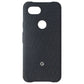 Google Official Fabic Case for Google Pixel 3a - Carbon Black GA00790 Cell Phone - Cases, Covers & Skins Google - Simple Cell Bulk Wholesale Pricing - USA Seller