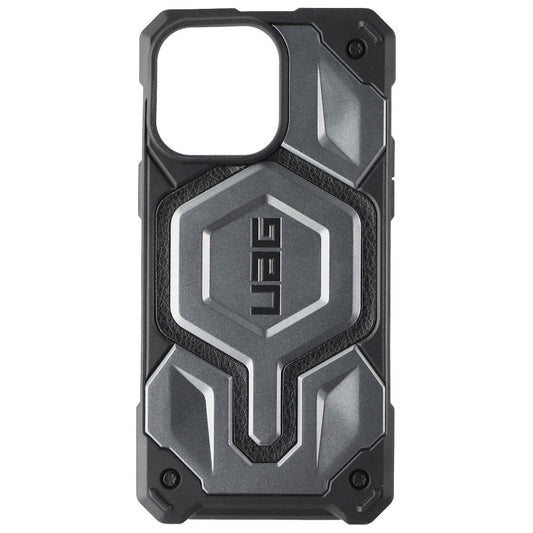 UAG Monarch PRO Series Case For Magsafe for iPhone 14 Pro Max - Silver/Black Cell Phone - Cases, Covers & Skins Urban Armor Gear - Simple Cell Bulk Wholesale Pricing - USA Seller