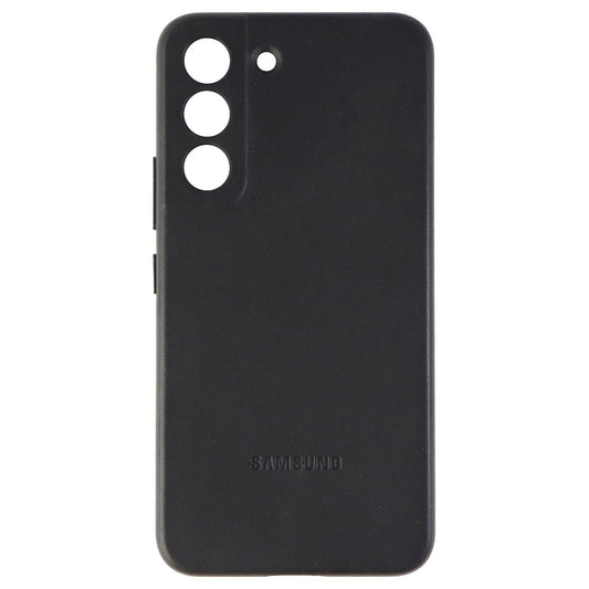 Samsung Leather Cover Case for Galaxy S22 - Black (EF-VS901LBEVZW) Cell Phone - Cases, Covers & Skins Samsung    - Simple Cell Bulk Wholesale Pricing - USA Seller
