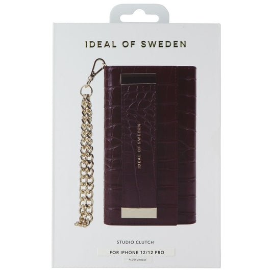 iDeal of Sweden Studio Clutch Wallet Case for Apple iPhone 12/12 Pro - Plum Cell Phone - Cases, Covers & Skins iDeal of Sweden    - Simple Cell Bulk Wholesale Pricing - USA Seller