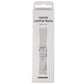 Samsung Hybrid Leather Band for Galaxy Watch4 & Later (20mm) M/L - White Smart Watch Accessories - Watch Bands Samsung - Simple Cell Bulk Wholesale Pricing - USA Seller