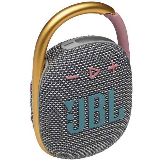 JBL Clip 4 Portable IP67 Waterproof Speaker - Gray/Gold/Red Home Multimedia - Home Speakers & Subwoofers JBL    - Simple Cell Bulk Wholesale Pricing - USA Seller