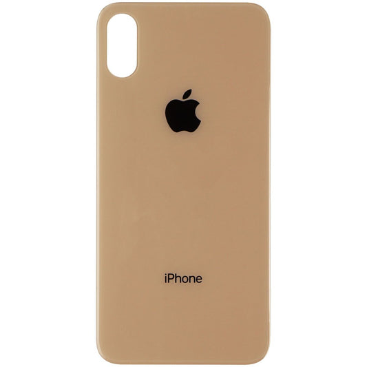Repair Part - Back Glass Panel for Apple iPhone Xs - Gold with Logo Cell Phone - Replacement Parts & Tools Unbranded - Simple Cell Bulk Wholesale Pricing - USA Seller