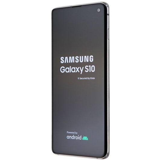 Samsung Galaxy S10 Smartphone (SM-G973U) Unlocked - 128GB / Prism White Cell Phones & Smartphones Samsung - Simple Cell Bulk Wholesale Pricing - USA Seller