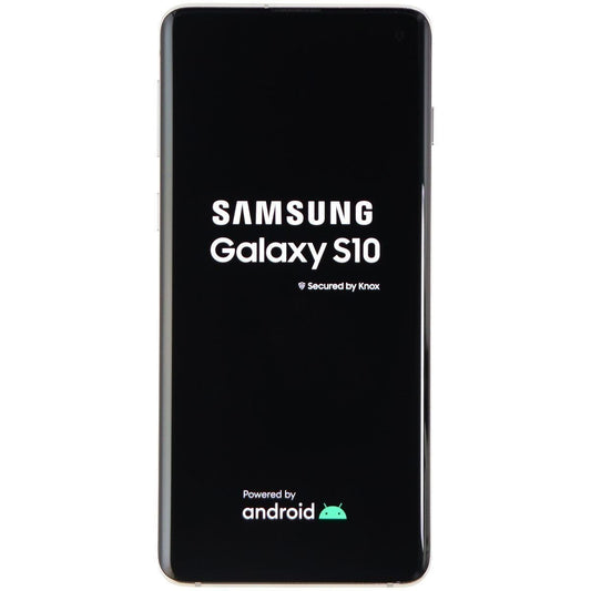 Samsung Galaxy S10 Smartphone (SM-G973U) Unlocked - 128GB / Prism White