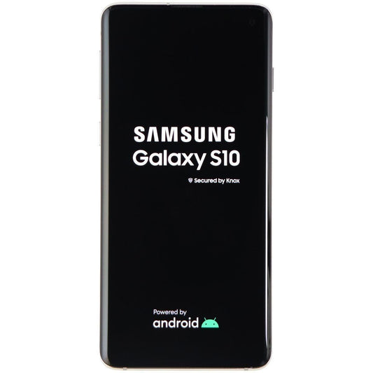Samsung Galaxy S10 Smartphone (SM-G973U) Unlocked - 128GB / Prism White Cell Phones & Smartphones Samsung - Simple Cell Bulk Wholesale Pricing - USA Seller