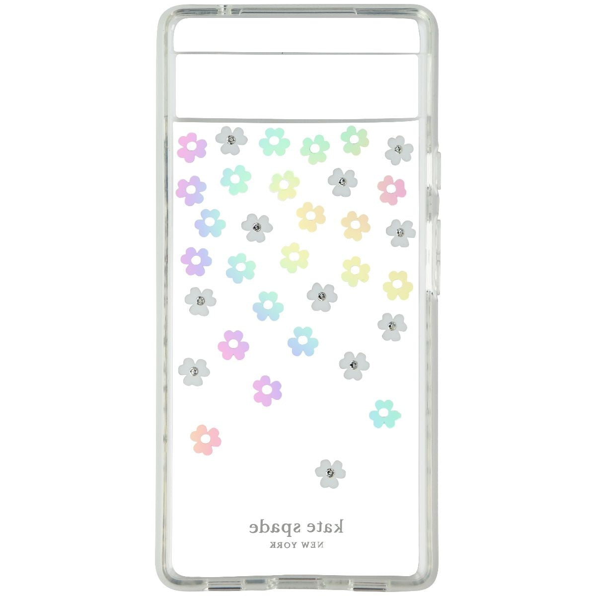 Kate Spade New York Protective Hardshell Case for Google Pixel 6a - Iridescent Cell Phone - Cases, Covers & Skins Kate Spade New York    - Simple Cell Bulk Wholesale Pricing - USA Seller