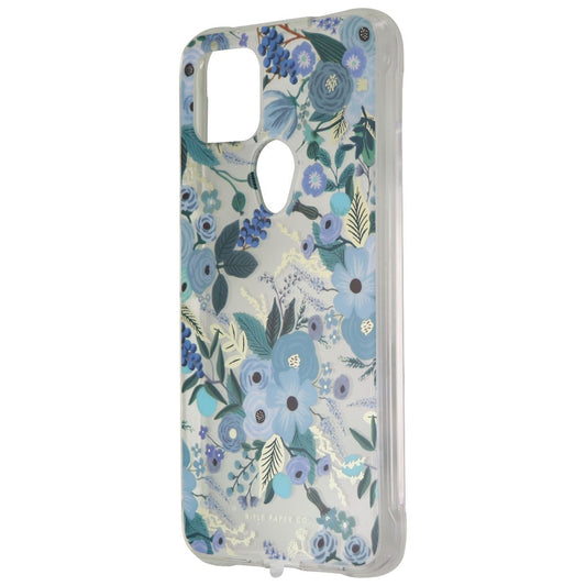 Rifle Paper Hardshell Case for Google Pixel 4a (5G) - Garden Party Blue Cell Phone - Cases, Covers & Skins Case-Mate - Simple Cell Bulk Wholesale Pricing - USA Seller