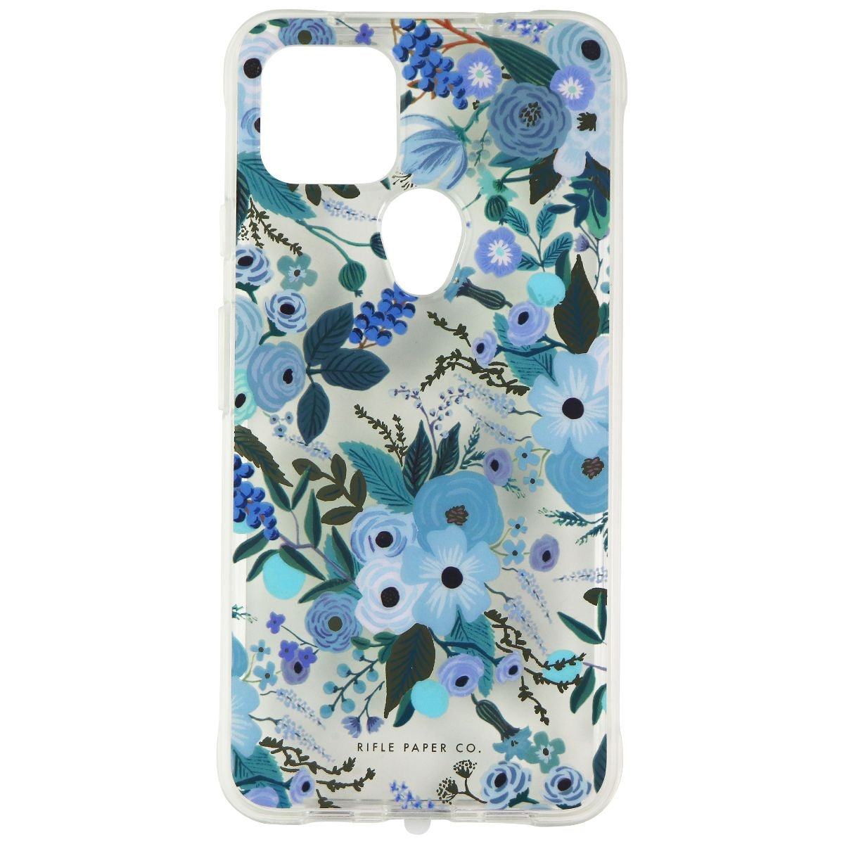 Rifle Paper Hardshell Case for Google Pixel 4a (5G) - Garden Party Blue Cell Phone - Cases, Covers & Skins Case-Mate - Simple Cell Bulk Wholesale Pricing - USA Seller