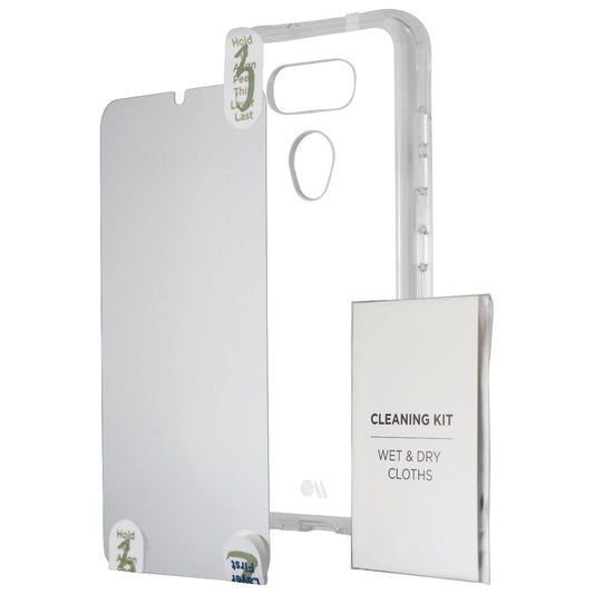 Case-Mate Protection Pack Tough Case & Glass Screen Protector for LG K31 - Clear Cell Phone - Cases, Covers & Skins Case-Mate - Simple Cell Bulk Wholesale Pricing - USA Seller