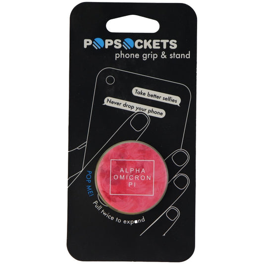PopSockets: Collapsible Grip & Stand for Phones and Tablets - Alpha Omicron Pi Cell Phone - Mounts & Holders PopSockets - Simple Cell Bulk Wholesale Pricing - USA Seller