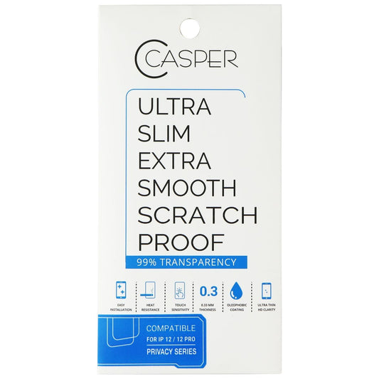 Casper PRIVACY Series Ultra Slim Screen Protector for iPhone 12/12 Pro Cell Phone - Screen Protectors Casper    - Simple Cell Bulk Wholesale Pricing - USA Seller