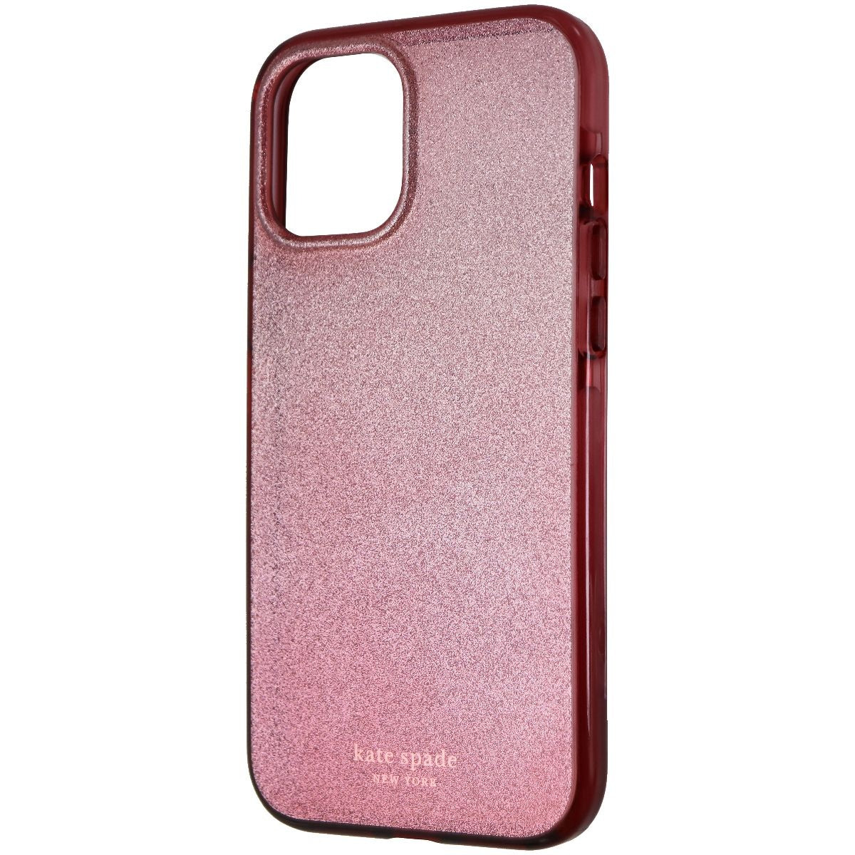 Kate Spade Defensive Hard Case for iPhone 12 Pro Max - Glitter Ombre Magenta Cell Phone - Cases, Covers & Skins Kate Spade - Simple Cell Bulk Wholesale Pricing - USA Seller