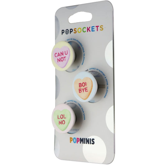 PopSockets PopMinis: Mini Grips for Phones & Tablets (3 Pack) - Sassy Hearts Cell Phone - Mounts & Holders PopSockets    - Simple Cell Bulk Wholesale Pricing - USA Seller