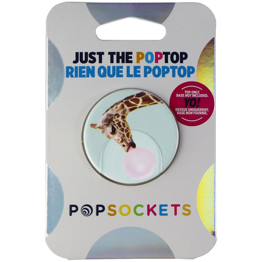 PopSockets PopGrip Swappable Top - Bubblegum Giraffe (Top ONLY/No Base) Cell Phone - Mounts & Holders PopSockets - Simple Cell Bulk Wholesale Pricing - USA Seller