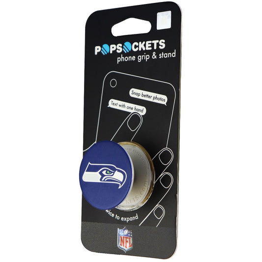 PopSockets: Collapsible Grip & Stand for Phones & Tablets - NFL Seattle Seahawks Cell Phone - Mounts & Holders PopSockets - Simple Cell Bulk Wholesale Pricing - USA Seller