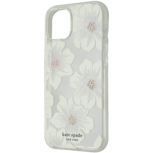 Kate Spade New York Series Case for iPhone 13 - Hollyhock Floral Clear